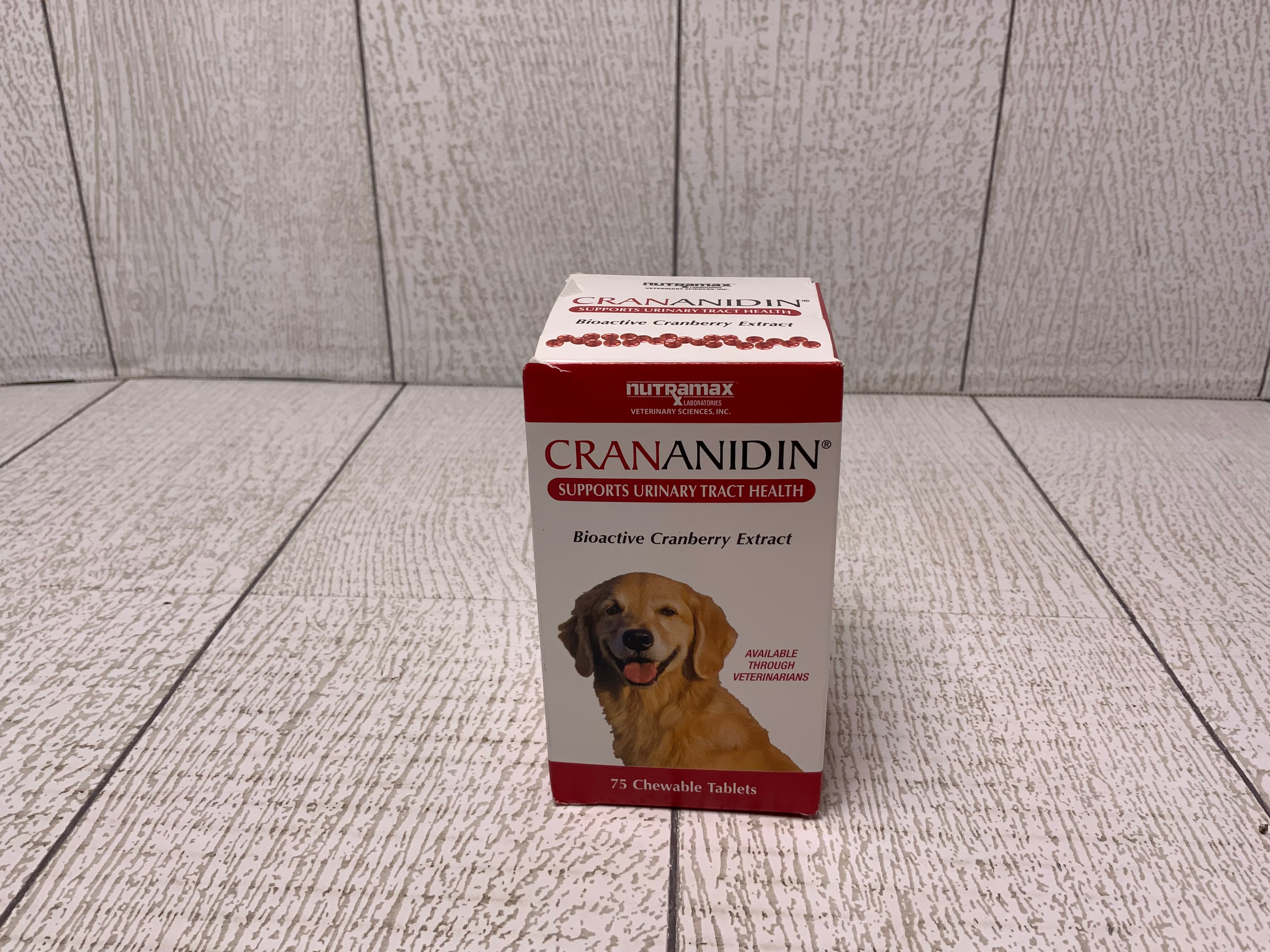 Nutramax Crananidin Cranberry Extract Urinary Tract Health Supplement for Dogs (7978169958638)